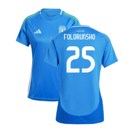 2024-2025 Italy Home Shirt (Ladies) (FOLORUNSHO 25)