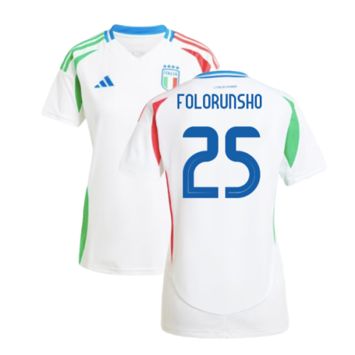 2024-2025 Italy Away Shirt (Ladies) (FOLORUNSHO 25)