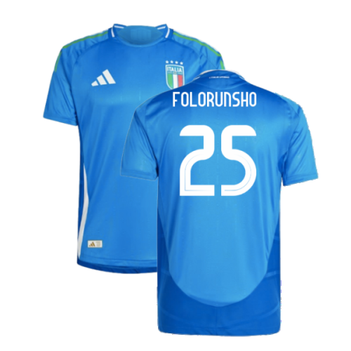 2024-2025 Italy Authentic Home Shirt (FOLORUNSHO 25)