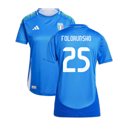 2024-2025 Italy Authentic Home Shirt (Ladies) (FOLORUNSHO 25)