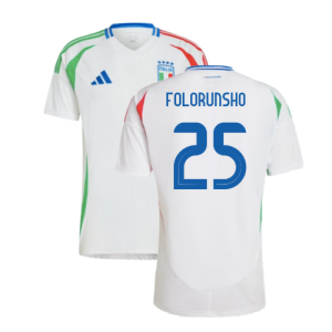 2024-2025 Italy Away Shirt (FOLORUNSHO 25)