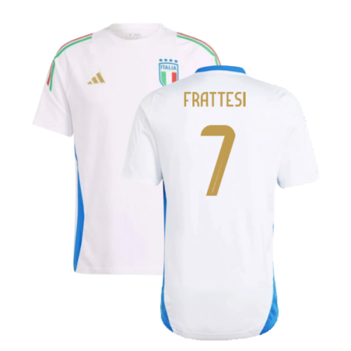 2024-2025 Italy Training Tee (White) (FRATTESI 7)
