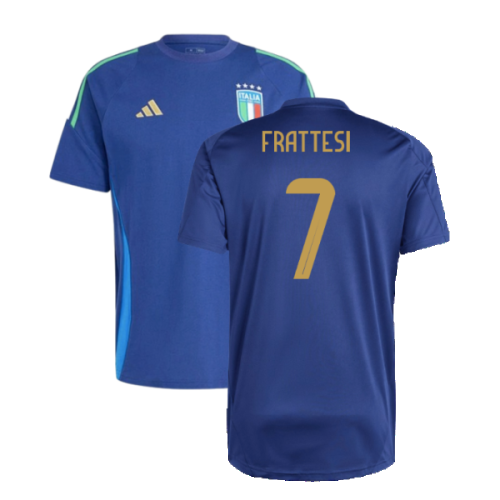 2024-2025 Italy Training Tee (Navy) (FRATTESI 7)
