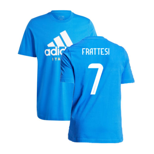2024-2025 Italy DNA Graphic Tee (Blue) (FRATTESI 7)