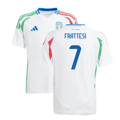 2024-2025 Italy Away Shirt (Kids) (FRATTESI 7)