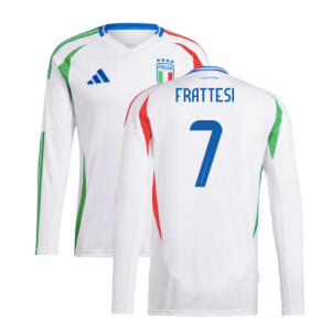 2024-2025 Italy Long Sleeve Away Shirt (FRATTESI 7)