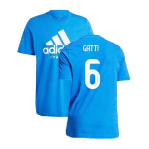 2024-2025 Italy DNA Graphic Tee (Blue) (GATTI 6)