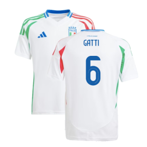 2024-2025 Italy Away Shirt (Kids) (GATTI 6)