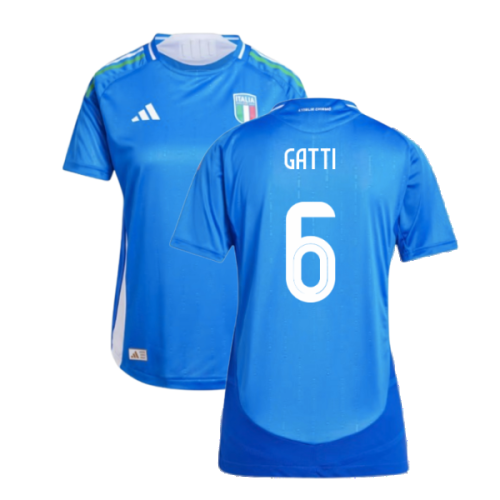 2024-2025 Italy Authentic Home Shirt (Ladies) (GATTI 6)