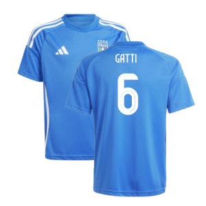 2024-2025 Italy Home Fan Jersey (Kids) (GATTI 6)