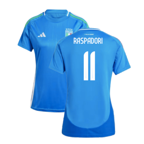 2024-2025 Italy Home Shirt (Ladies) (RASPADORI 11)