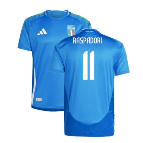 2024-2025 Italy Authentic Home Shirt (RASPADORI 11)