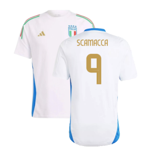 2024-2025 Italy Training Tee (White) (SCAMACCA 9)