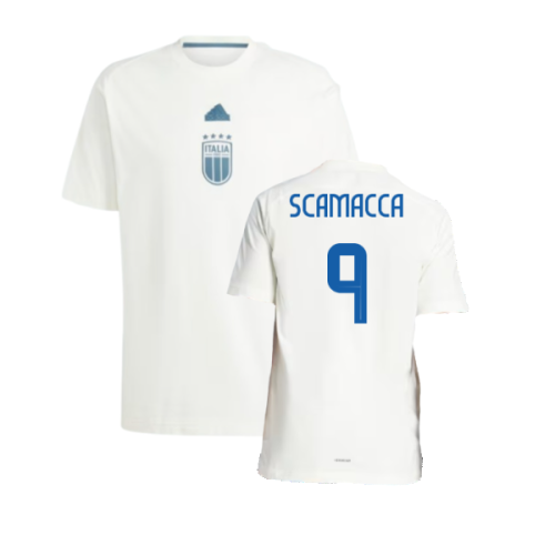 2024-2025 Italy Travel Tee (Off White) (SCAMACCA 9)