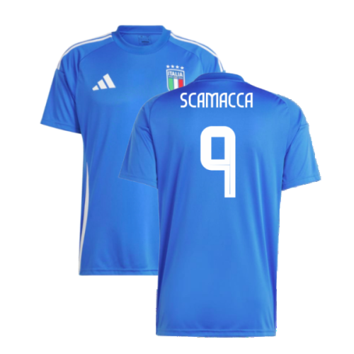 2024-2025 Italy Home Fan Jersey (SCAMACCA 9)