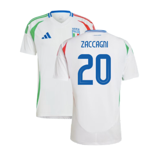 2024-2025 Italy Away Shirt (ZACCAGNI 20)