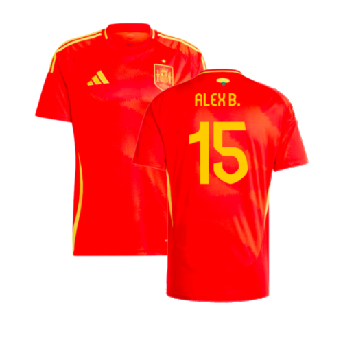 2024-2025 Spain Home Shirt (Alex B. 15)