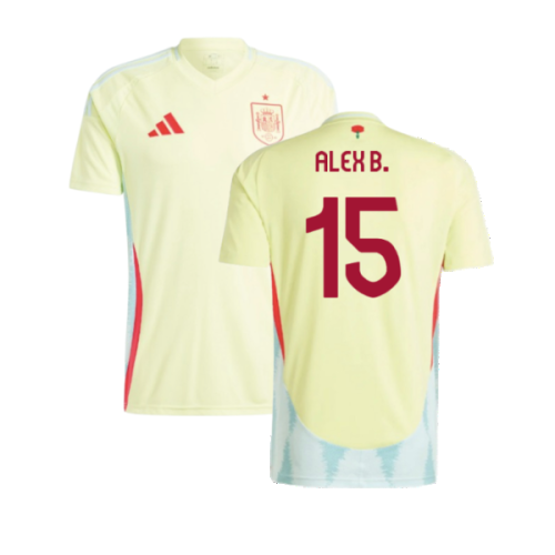 2024-2025 Spain Away Shirt (Alex B. 15)