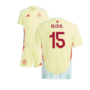 2024-2025 Spain Away Youth Kit (Alex B. 15)