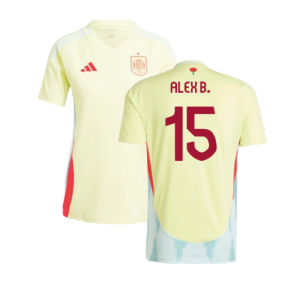 2024-2025 Spain Away Shirt (Ladies) (Alex B. 15)