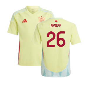 2024-2025 Spain Away Shirt (Kids) (Ayoze 26)