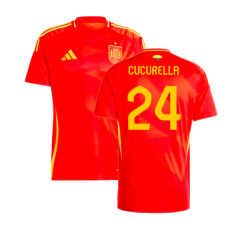 2024-2025 Spain Home Shirt (Cucurella 24)