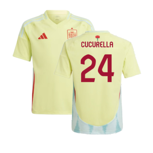 2024-2025 Spain Away Shirt (Kids) (Cucurella 24)