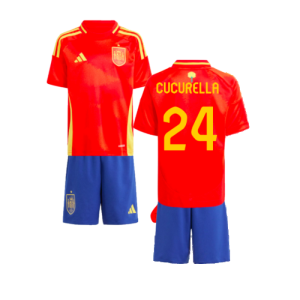 2024-2025 Spain Home Mini Kit (Cucurella 24)