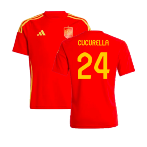 2024-2025 Spain Home Fan Shirt (Kids) (Cucurella 24)