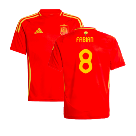 2024-2025 Spain Home Shirt (Kids) (Fabian 8)