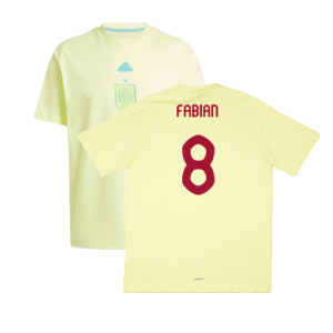 2024-2025 Spain Travel Tee (Yellow) (Fabian 8)