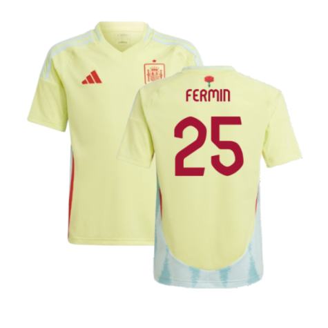 2024-2025 Spain Away Shirt (Kids) (Fermin 25)