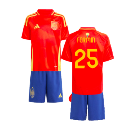 2024-2025 Spain Home Mini Kit (Fermin 25)