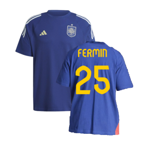 2024-2025 Spain Training Tee (Blue) (Fermin 25)