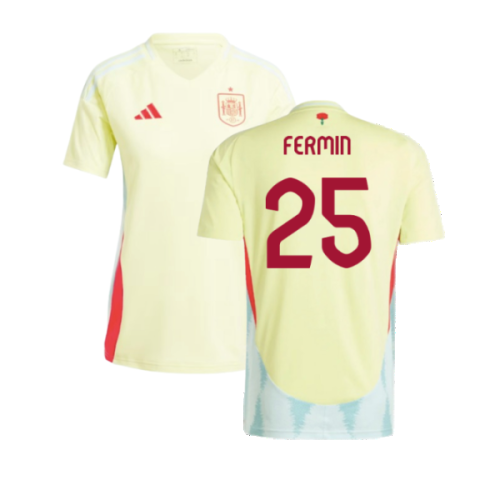 2024-2025 Spain Away Shirt (Ladies) (Fermin 25)