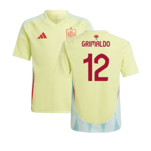 2024-2025 Spain Away Shirt (Kids) (Grimaldo 12)