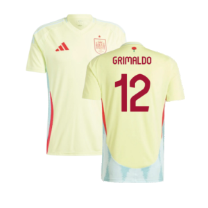 2024-2025 Spain Away Shirt (Grimaldo 12)