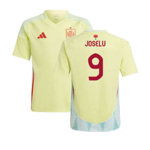 2024-2025 Spain Away Shirt (Kids) (Joselu 9)