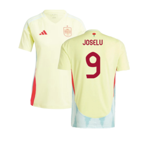 2024-2025 Spain Away Shirt (Ladies) (Joselu 9)