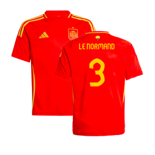 2024-2025 Spain Home Shirt (Kids) (Le Normand 3)