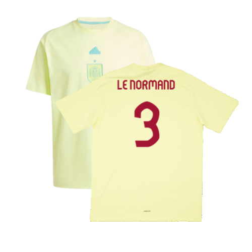 2024-2025 Spain Travel Tee (Yellow) (Le Normand 3)