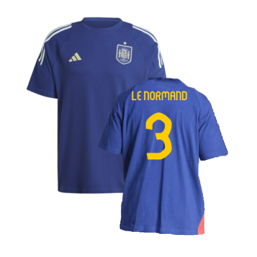 2024-2025 Spain Training Tee (Blue) (Le Normand 3)