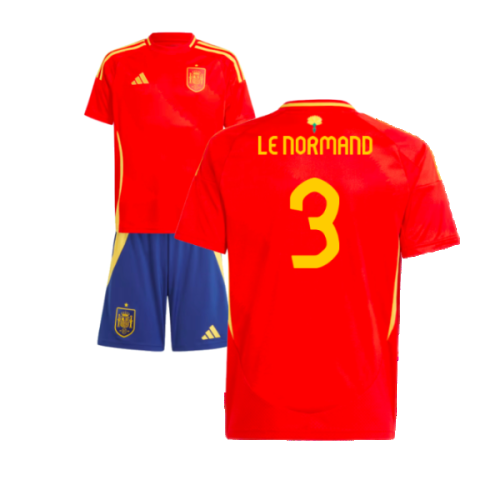 2024-2025 Spain Home Youth Kit (Le Normand 3)