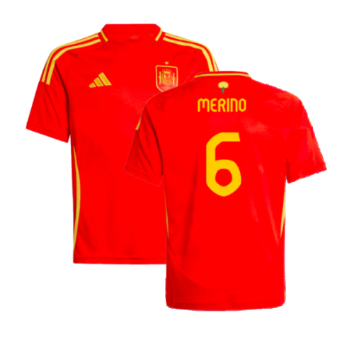 2024-2025 Spain Home Shirt (Kids) (Merino 6)