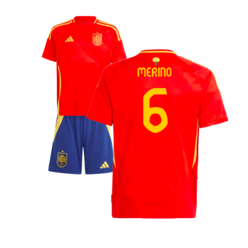 2024-2025 Spain Home Youth Kit (Merino 6)