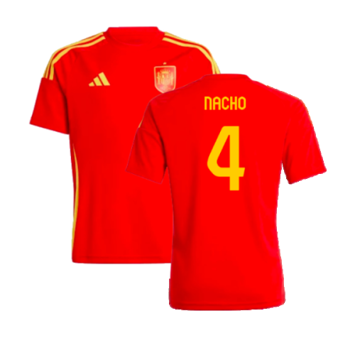 2024-2025 Spain Home Fan Shirt (Kids) (Nacho 4)