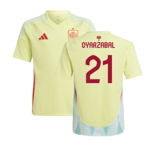 2024-2025 Spain Away Shirt (Kids) (Oyarzabal 21)