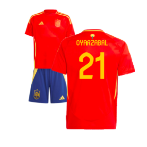 2024-2025 Spain Home Youth Kit (Oyarzabal 21)