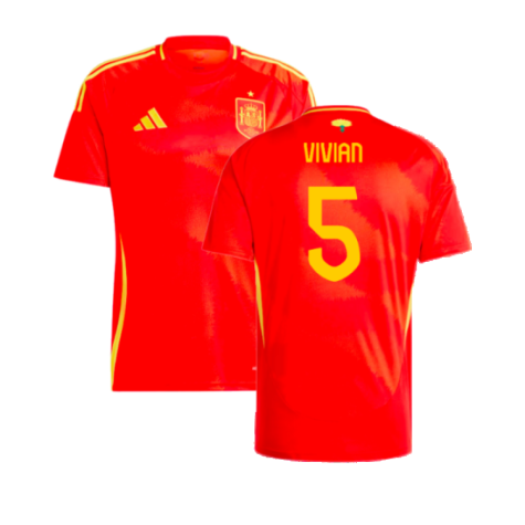 2024-2025 Spain Home Shirt (Vivian 5)