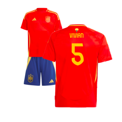 2024-2025 Spain Home Youth Kit (Vivian 5)